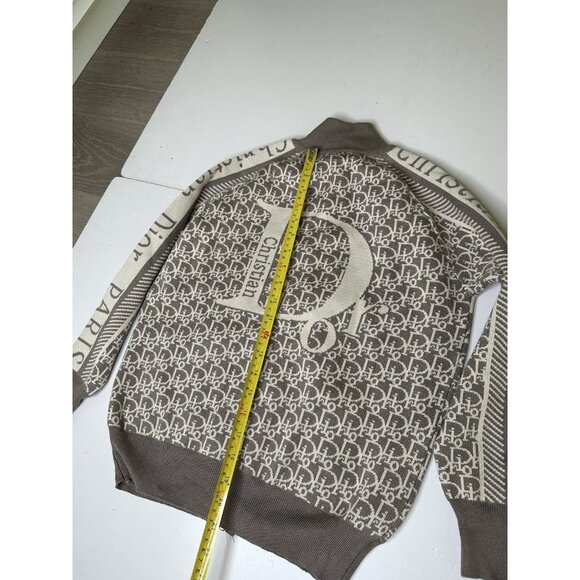 Dior Brown Patterned Women's Jacket - Picture 7 of 7